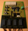 Ethernet to spi driven 7 segment indicator